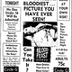 Illustration for article titled Vintage press clippings show how the first “splatter film” was marketed